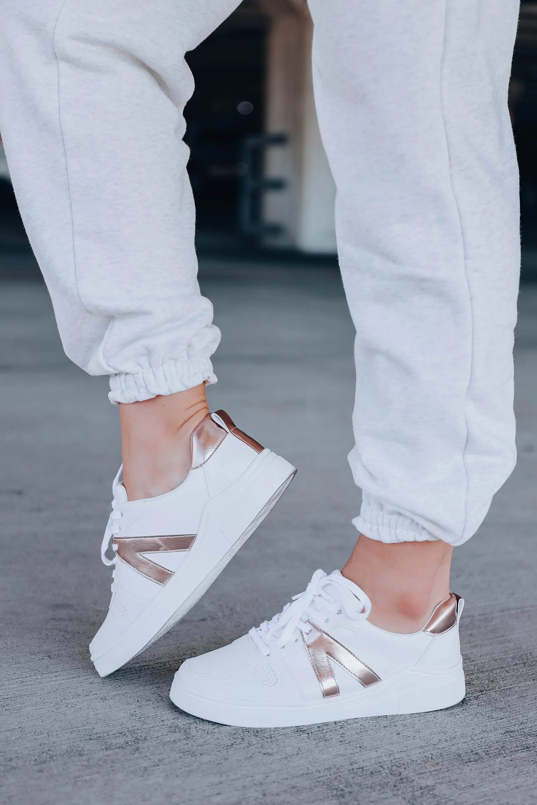 Avi Sneakers by MIA - White/Gold