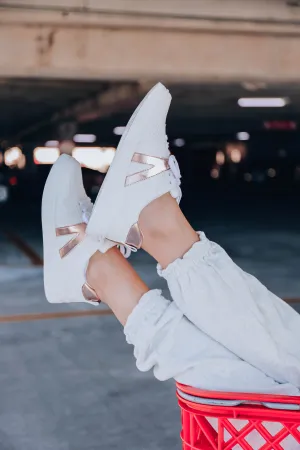Avi Sneakers by MIA - White/Gold