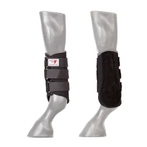 Bar F Invincible Leather Tuck Loop Splint Boots
