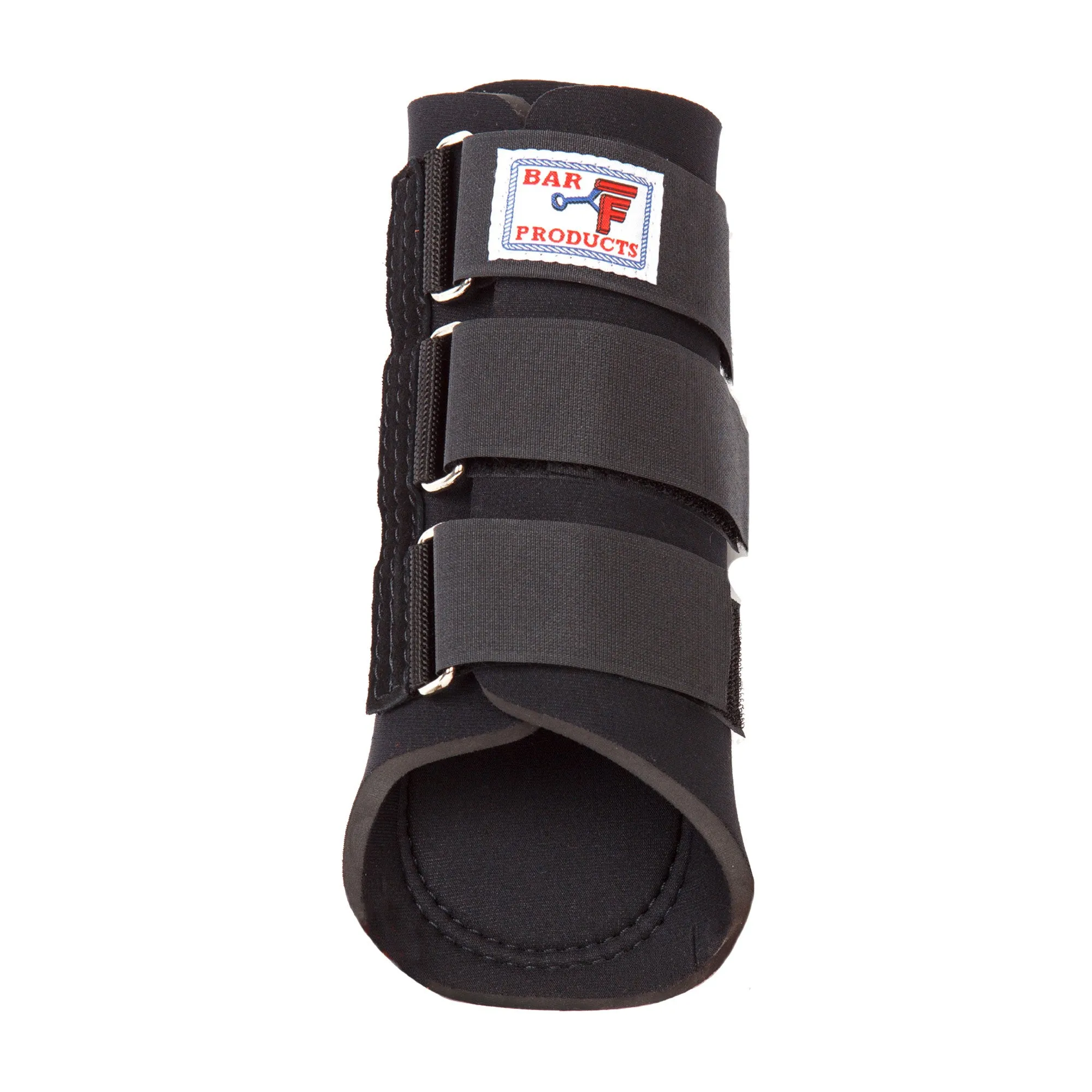 Bar F Invincible Leather Tuck Loop Splint Boots