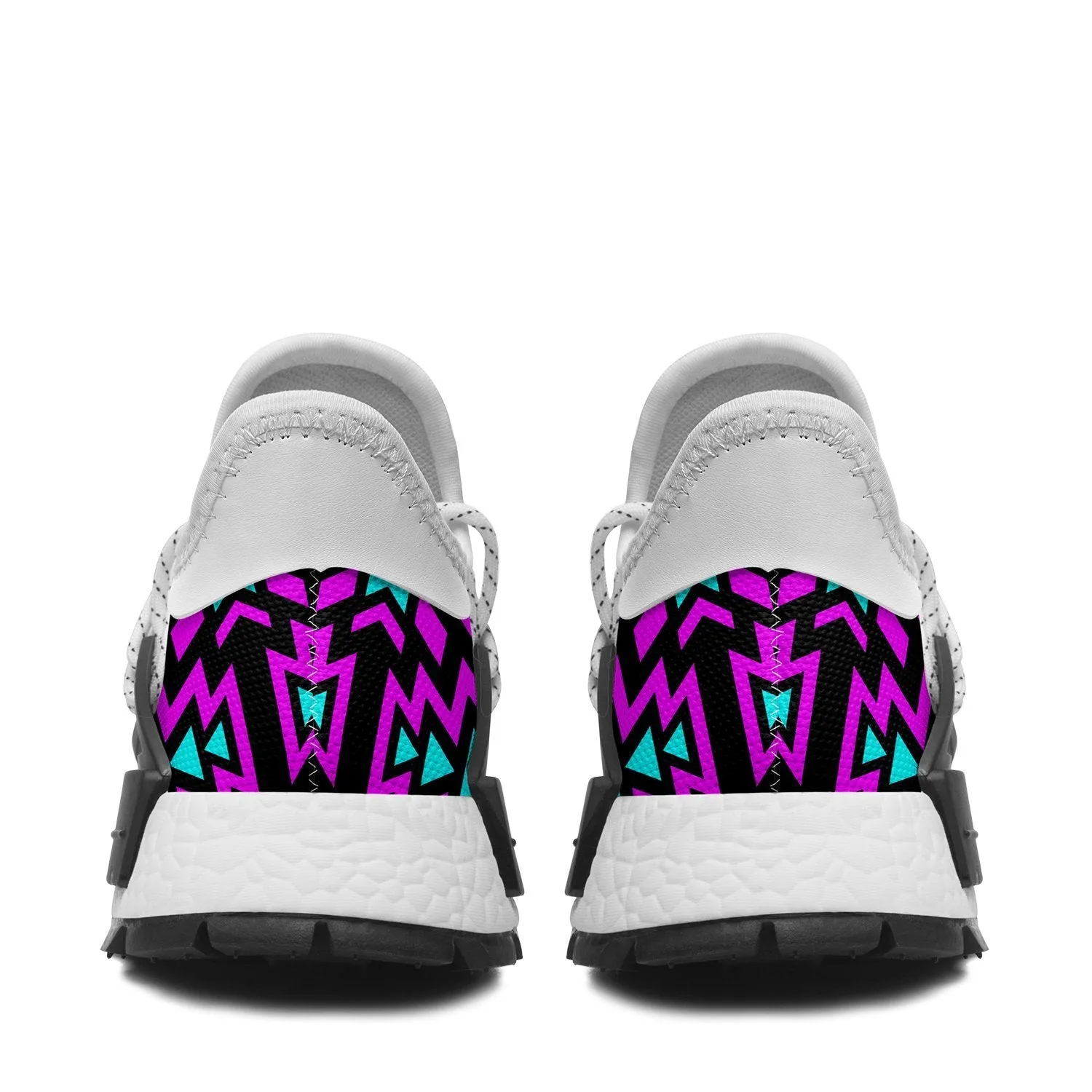 Black Fire Winter Sunset Okaki Sneakers