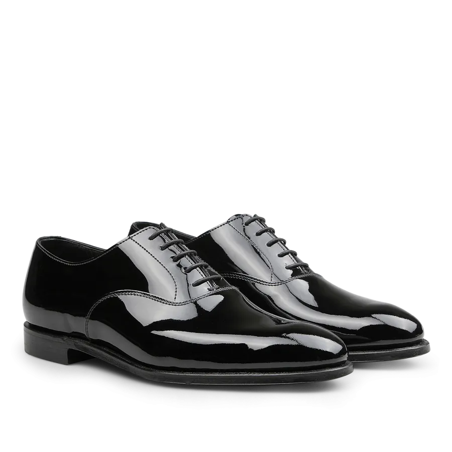 Black Patent Calf Leather Overton Oxfords