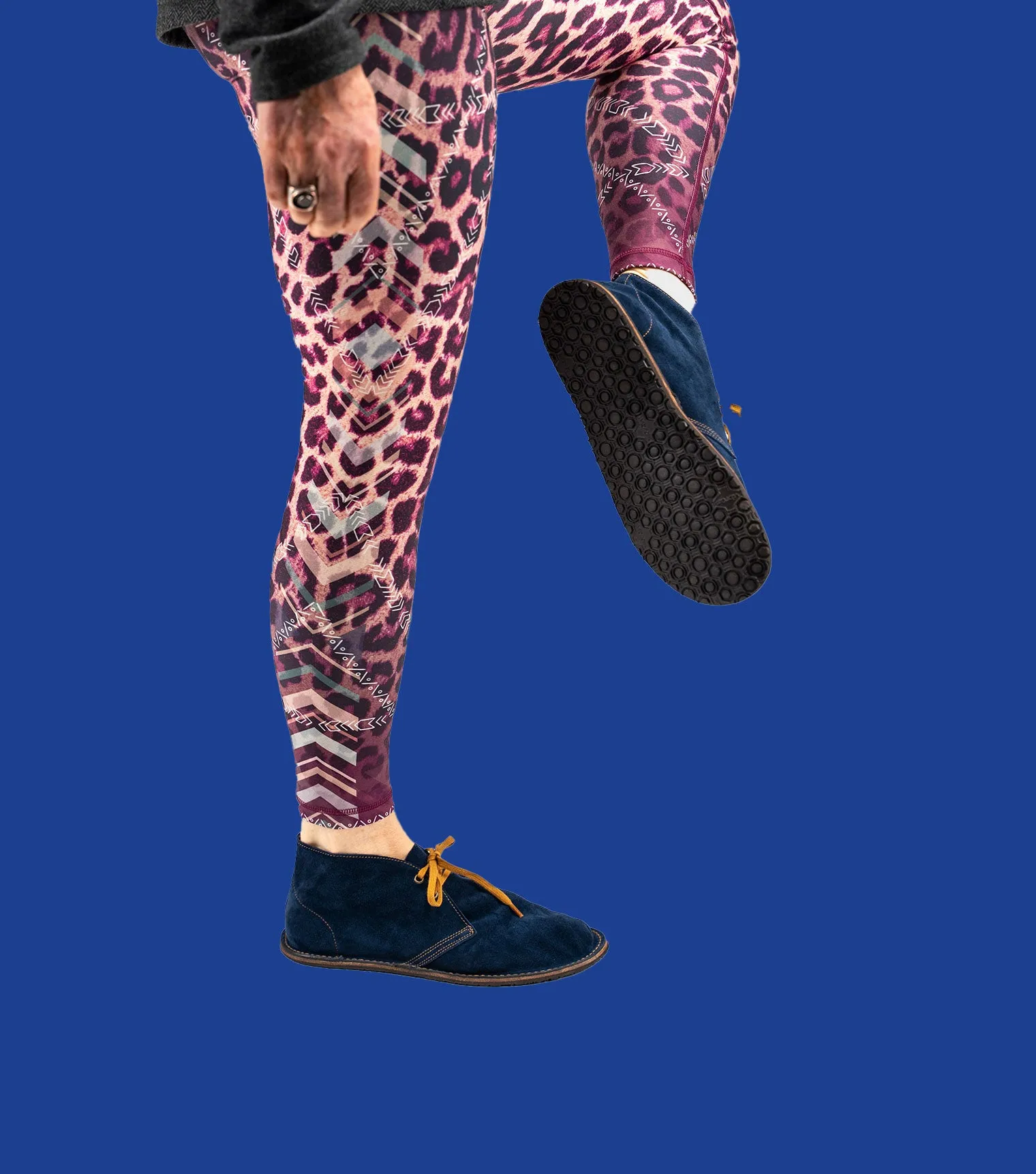 Blue Barefoot Desert Boots | Barefoot Pals