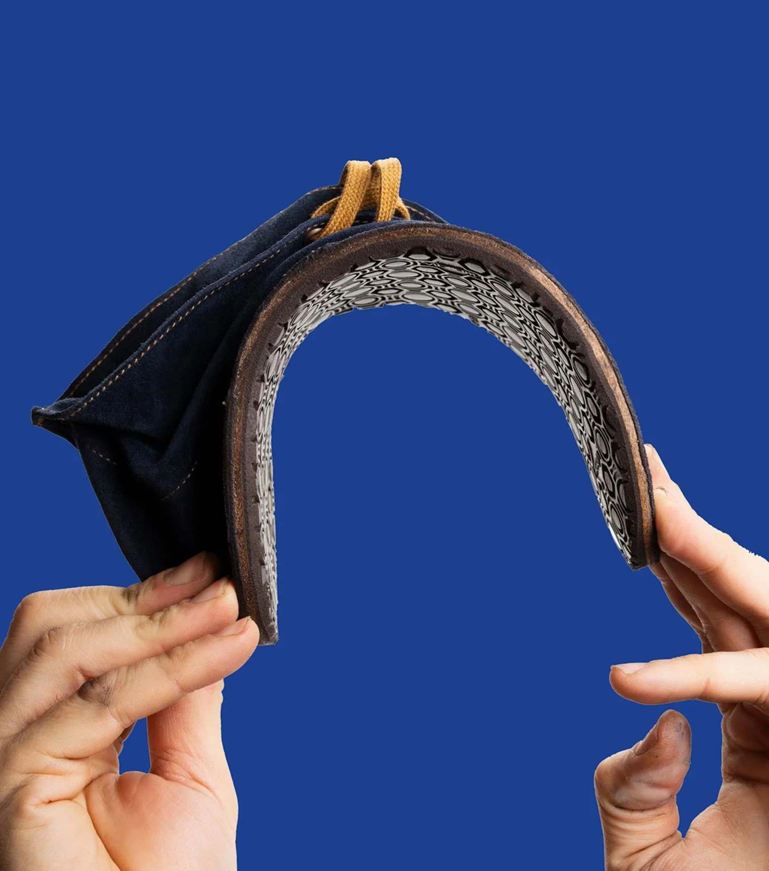 Blue Barefoot Desert Boots | Barefoot Pals