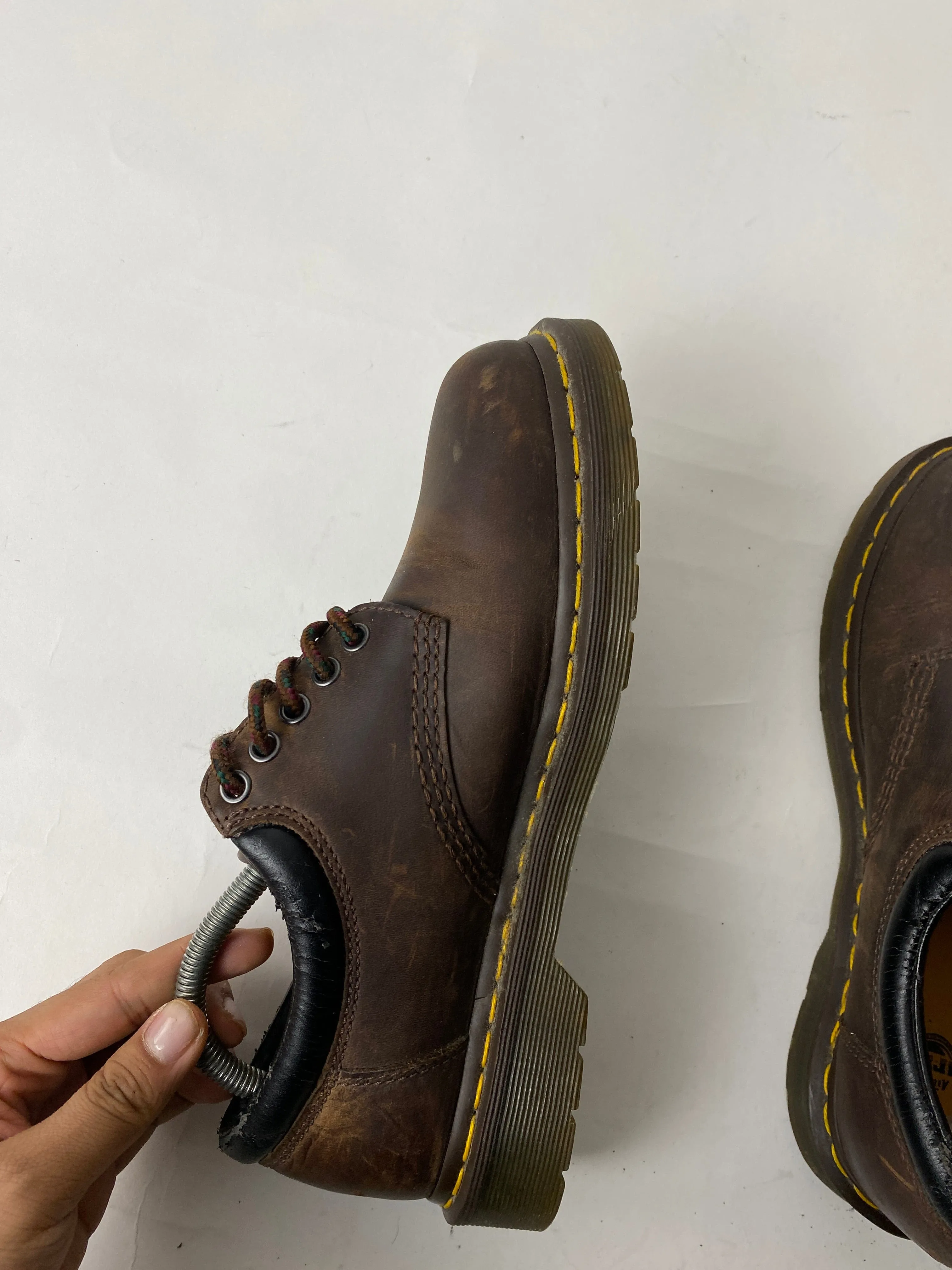 Doc Martens Oxford Shoes US Mens 8 Brown Leather