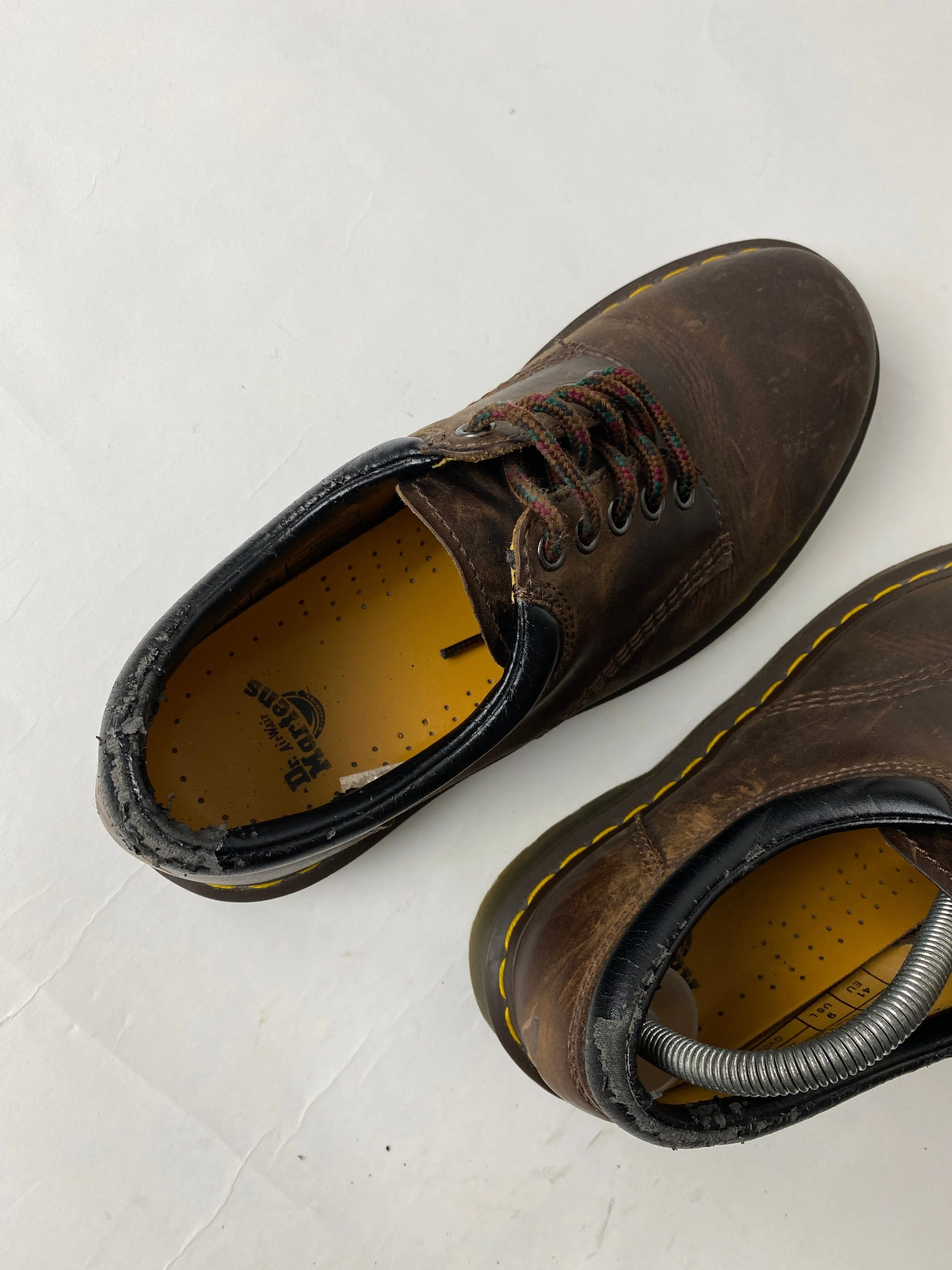 Doc Martens Oxford Shoes US Mens 8 Brown Leather