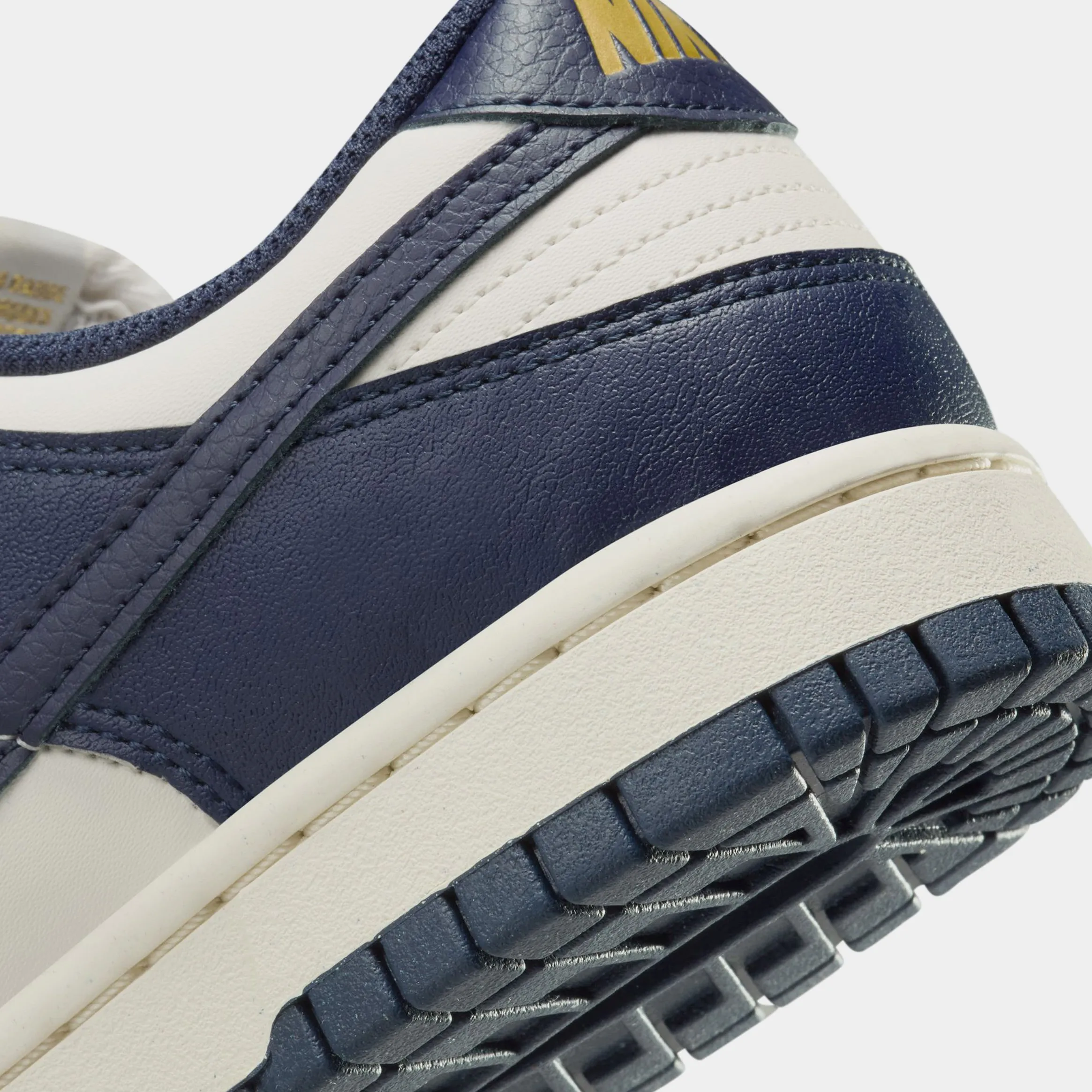 Dunk Low Womens Lifestyle Shoes (Phantom/Obsidian/Pale Ivory)