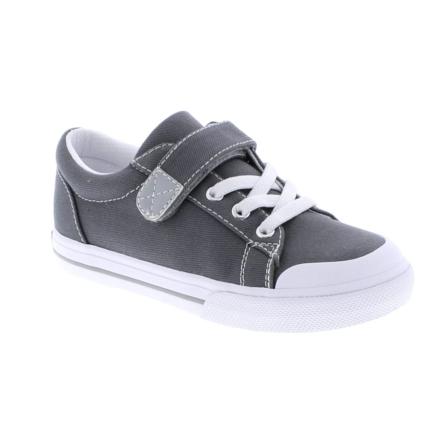 Footmates Jordan | Gray Kids & Toddler Sneakers