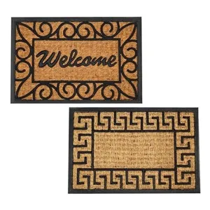 Home & Garden Panama Moulded Mat | Assorted Designs | 40 x 60cm
