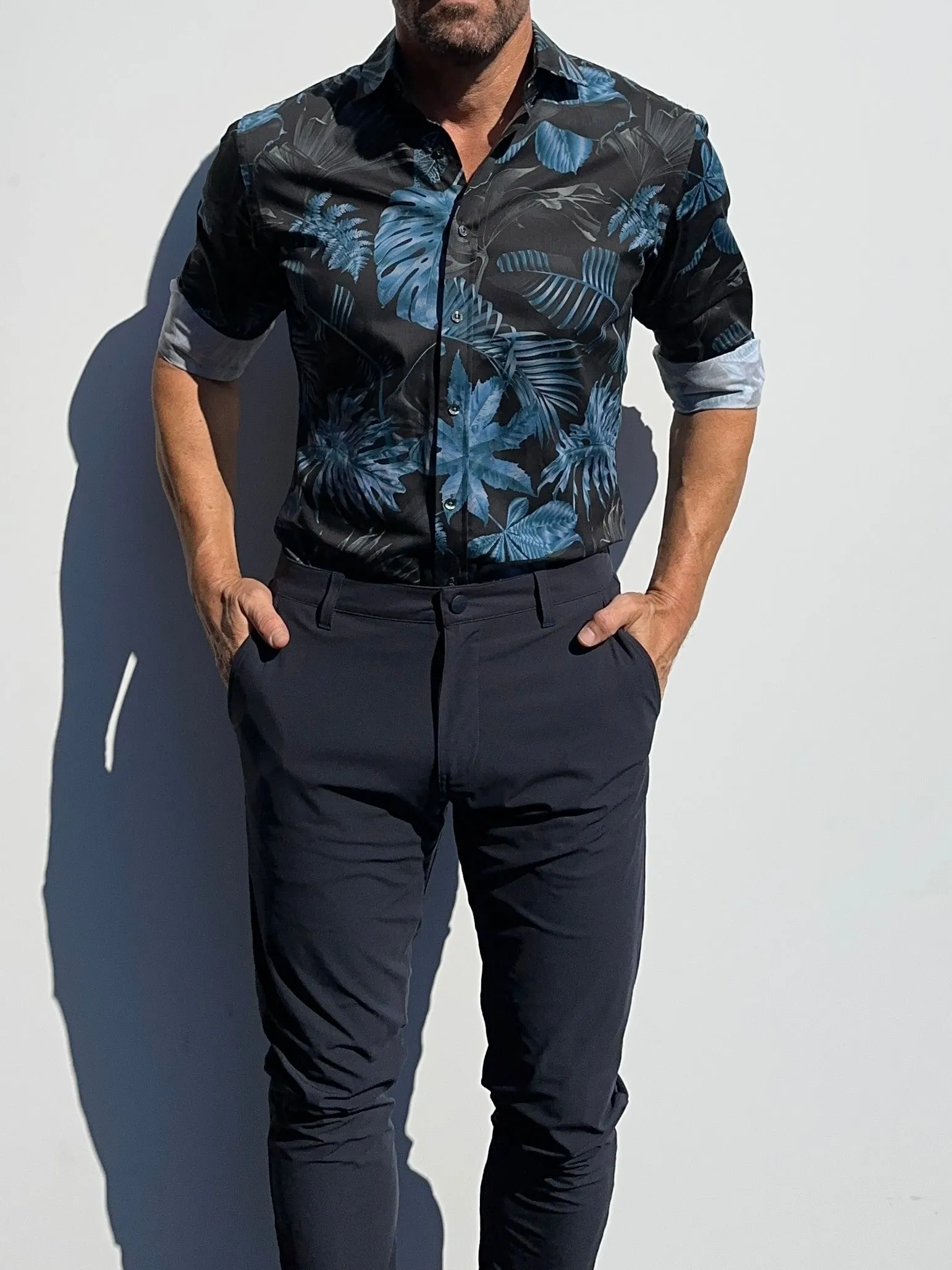 Midnight Jungle Party Shirt- Small Batch #576