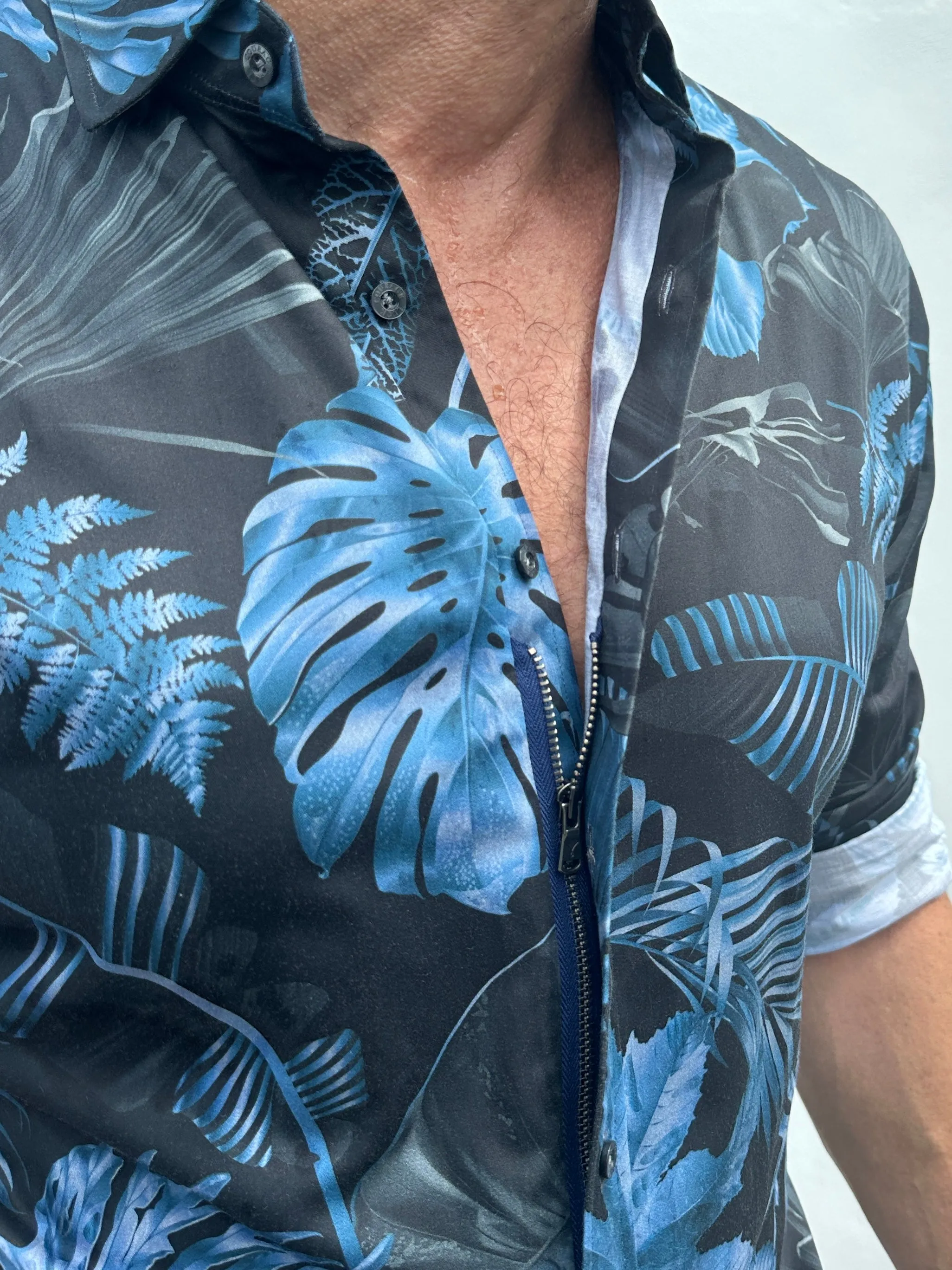 Midnight Jungle Party Shirt- Small Batch #576