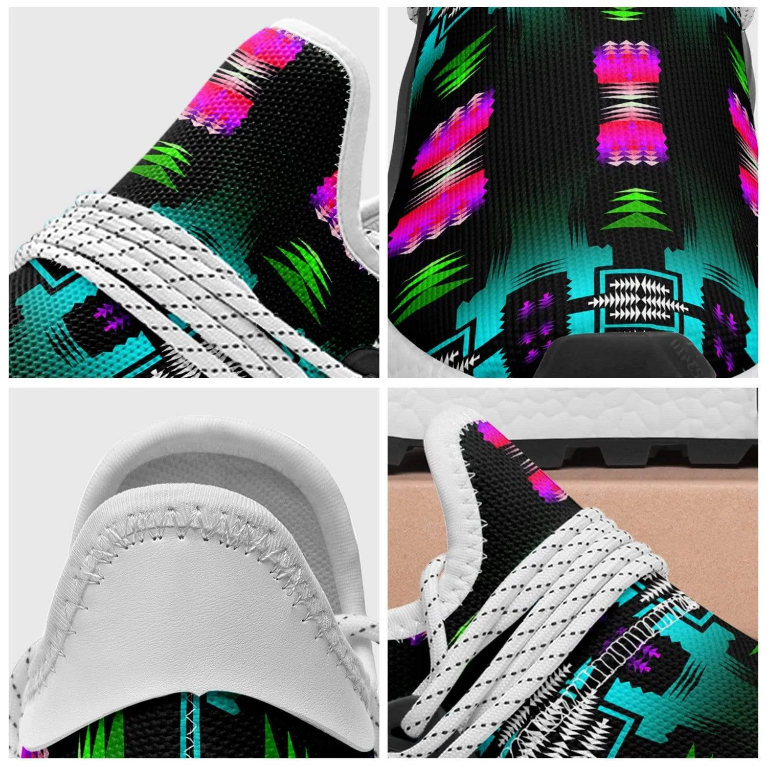 Midnight Sage Turquoise Okaki Sneakers