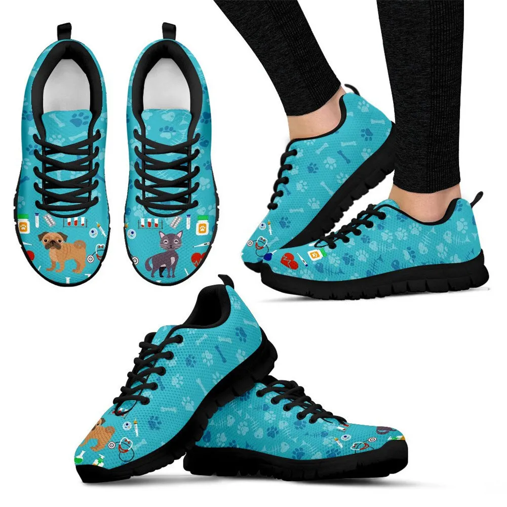 New Sausage Dog Sneakers Printed Animal Mesh Casual Shoes Walking Shoe Customized