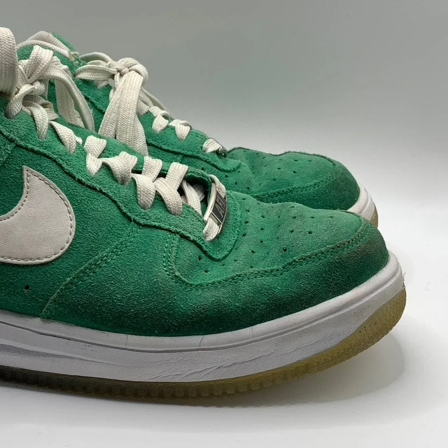 NIKE Men's Lunar Force 1 Pine Green Rare St. Patricks Low Top Sneakers SZ 9