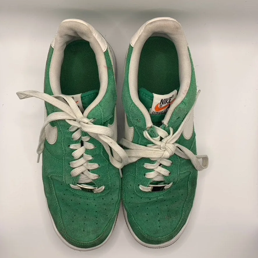 NIKE Men's Lunar Force 1 Pine Green Rare St. Patricks Low Top Sneakers SZ 9