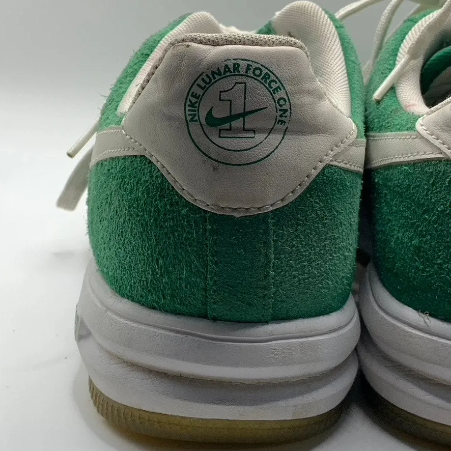 NIKE Men's Lunar Force 1 Pine Green Rare St. Patricks Low Top Sneakers SZ 9