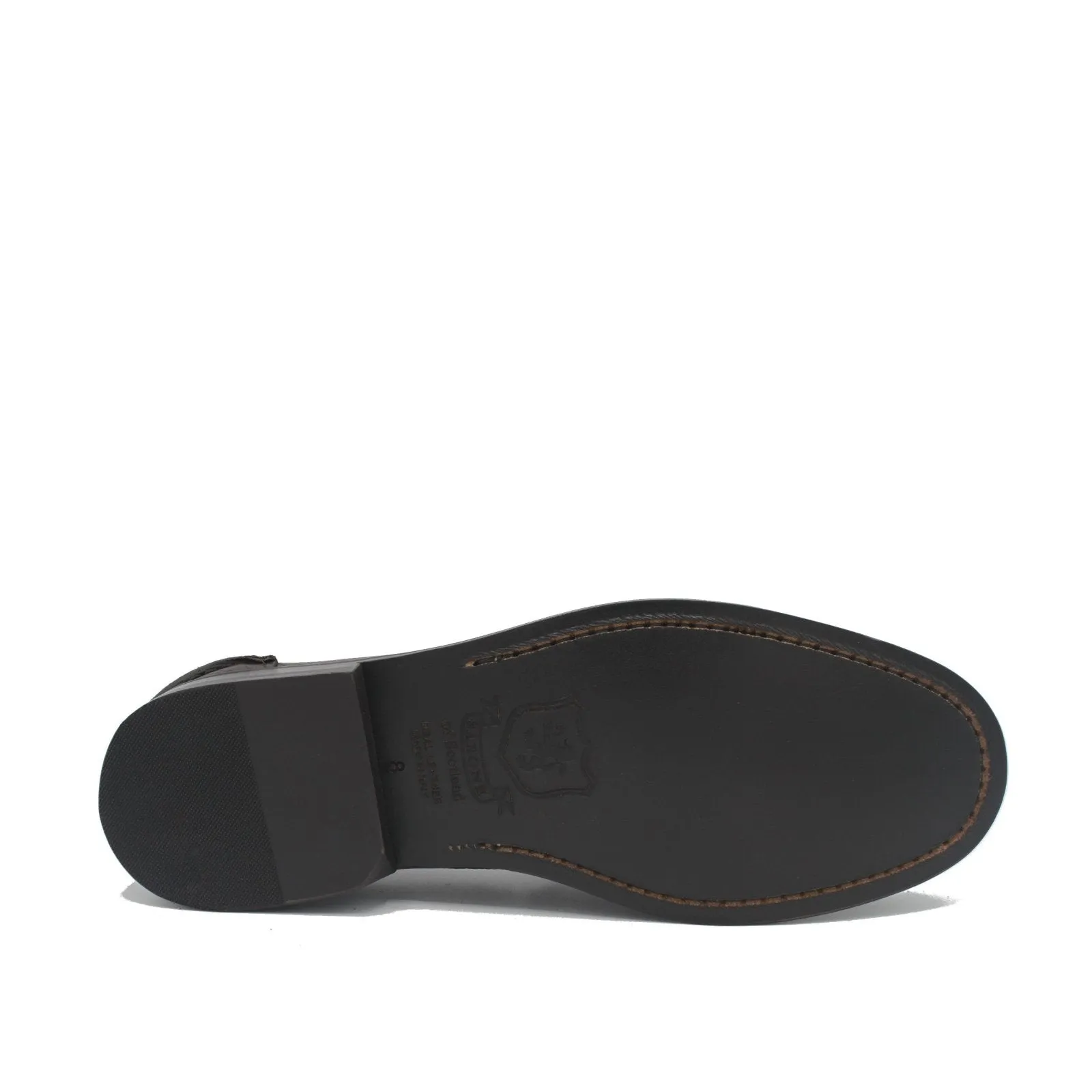 PENNY LOAFER DARK BROWN SUEDE