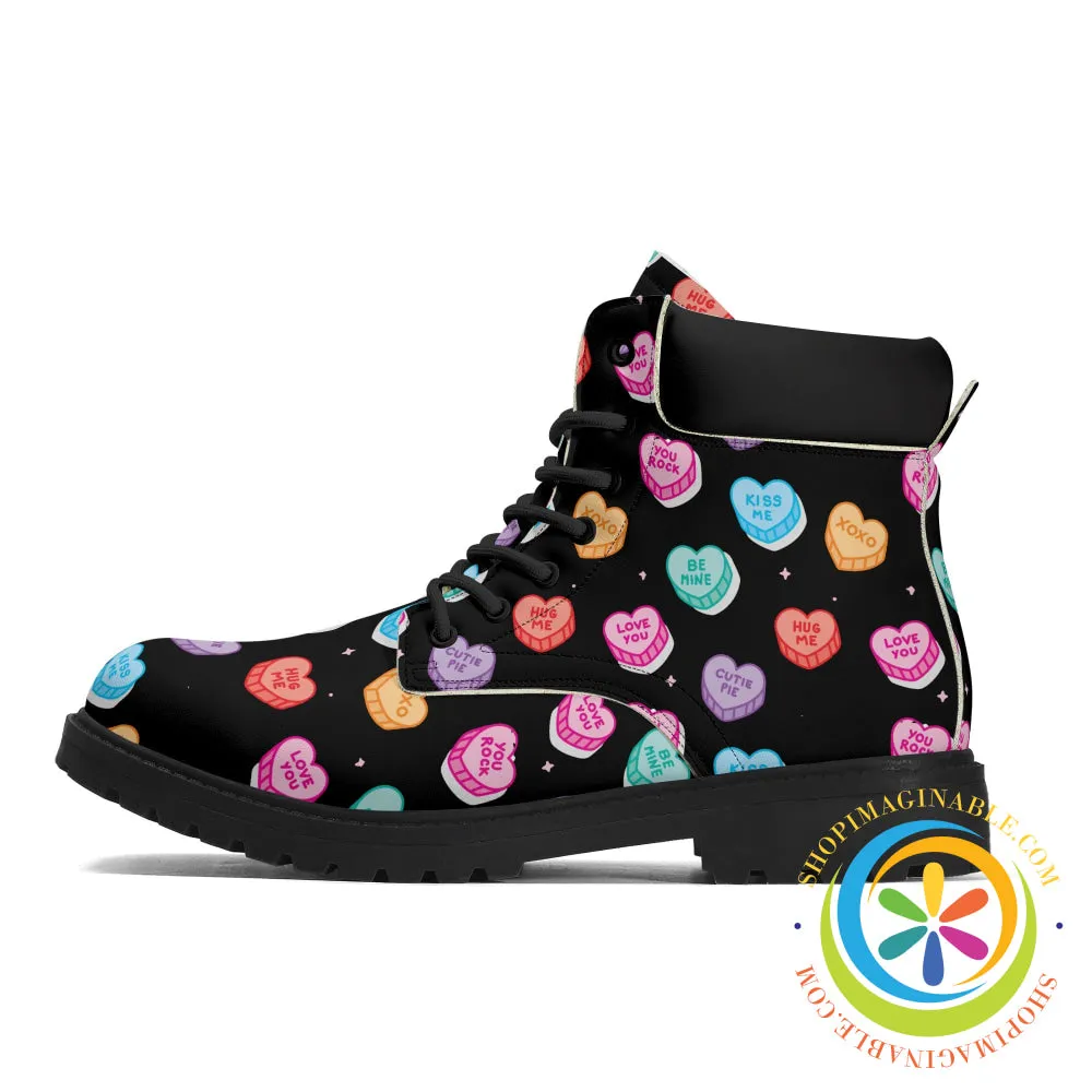 Sweet TART  Heart Women's Boots