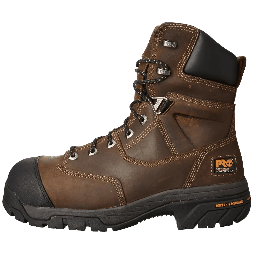 Timberland PRO Mens Helix 8 Inch Insulated Comp Toe Work Boot