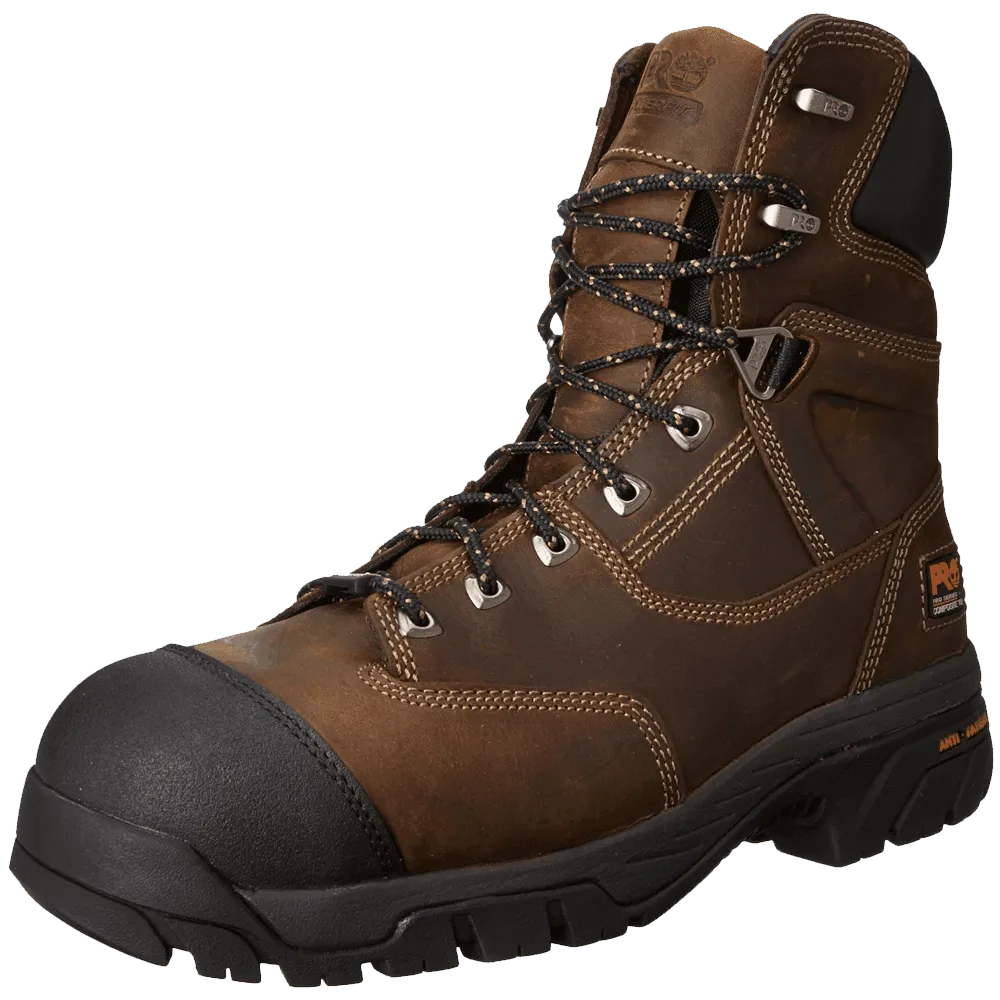Timberland PRO Mens Helix 8 Inch Insulated Comp Toe Work Boot
