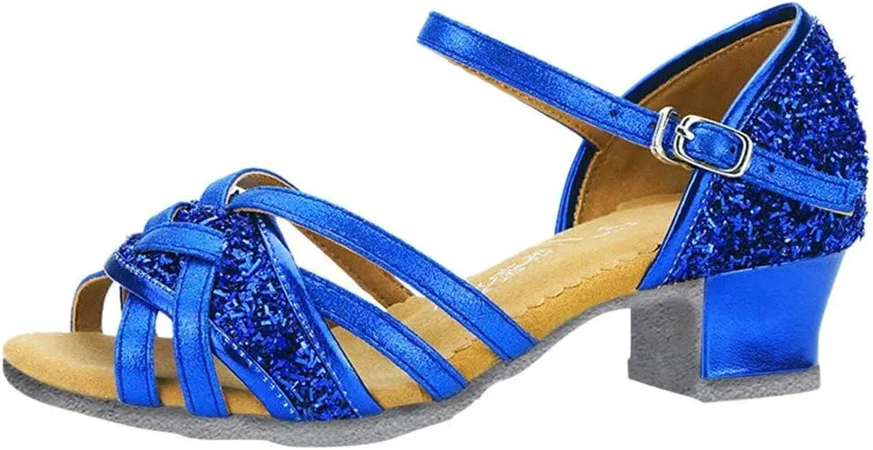 Toddler Baby Girls Kids Ballroom Tango Latin Dance Shoes Sandals Fashion Outdoor Sport Shoes