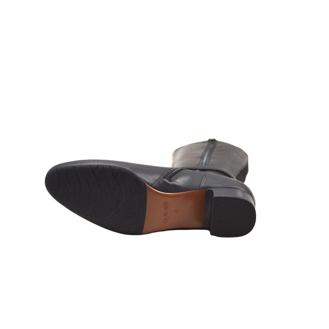 Valencia 2 SoleMani Slim Calf Boot with Detachable ankle Strap