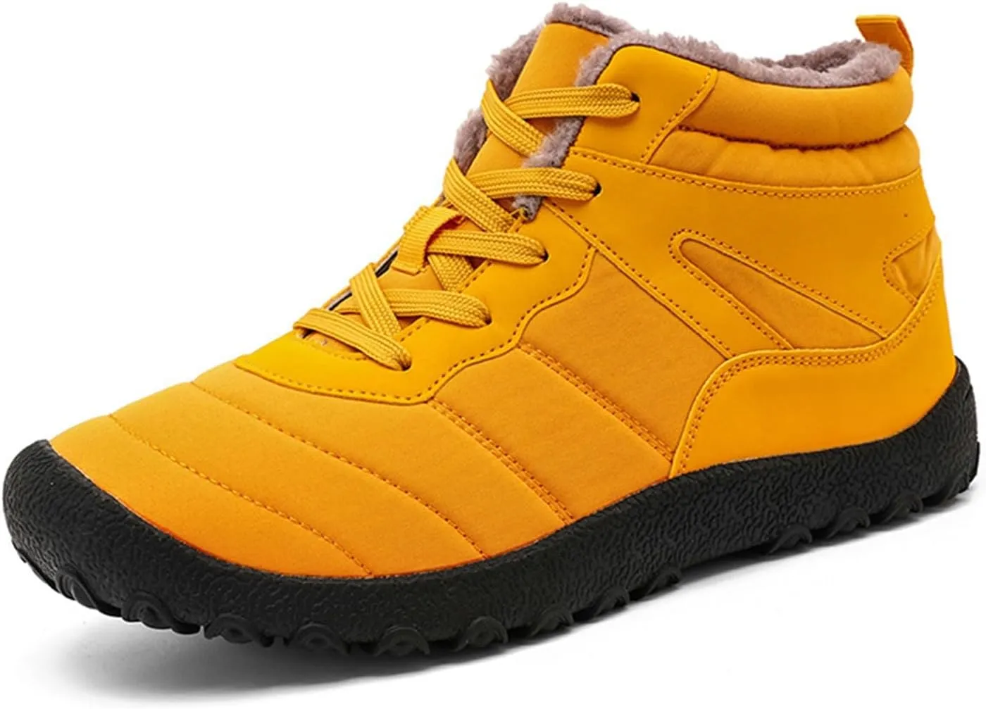 Winter Boots for Women Waterproof Mens Hiking Sneakers Shoes Warm Boots Slip On Barefoot Shoes Grounded Footwear Knee High Botas Women Men Winter Booties