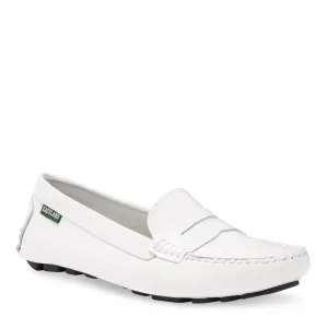 Women's Patricia Penny Loafer Driving Moc White Patent